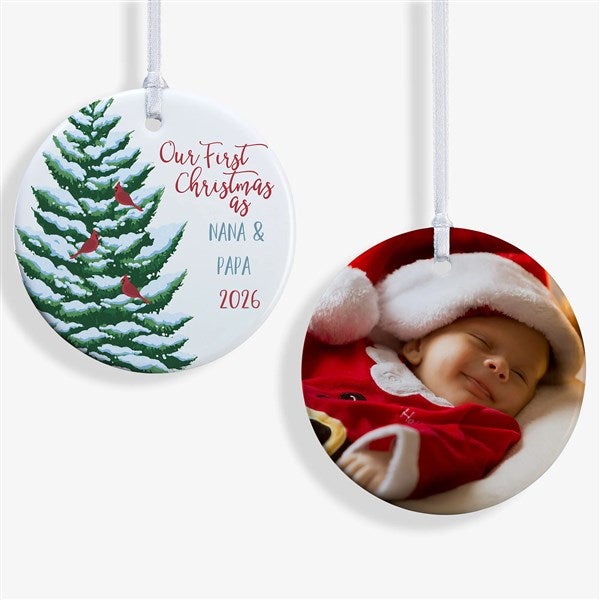 Personalized Grandparent's First Christmas Ornaments - 19481