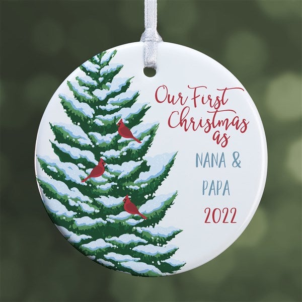 2019 Blue Personalized Baby Boy First Christmas Tree Ornament Newborn Gift 