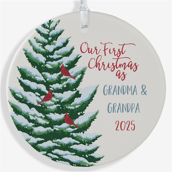 Personalized Grandparent's First Christmas Ornaments - 19481