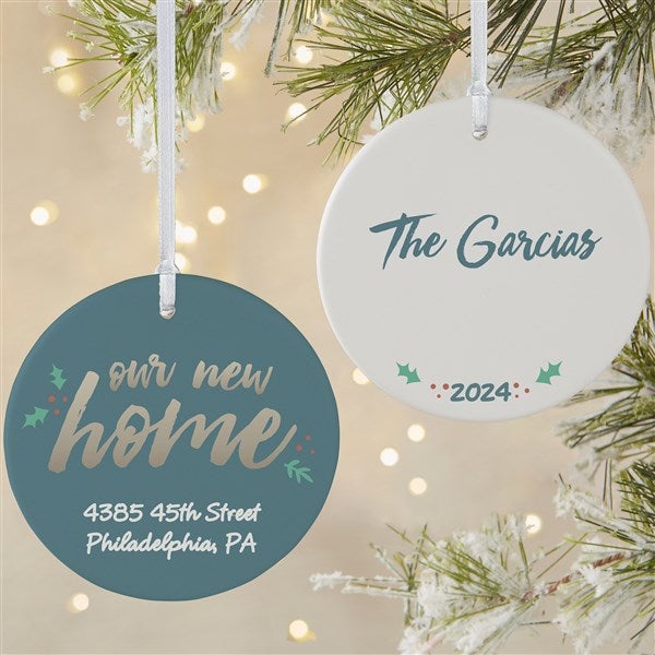 Our New Home Personalized Ornaments - 19484