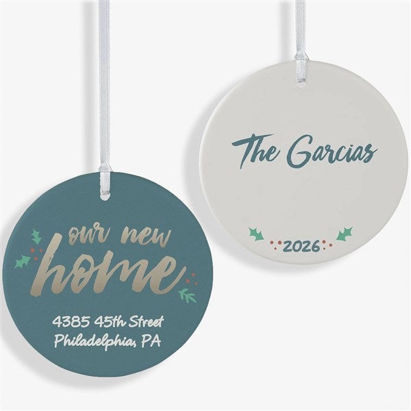 Our New Home Personalized Ornaments - 19484