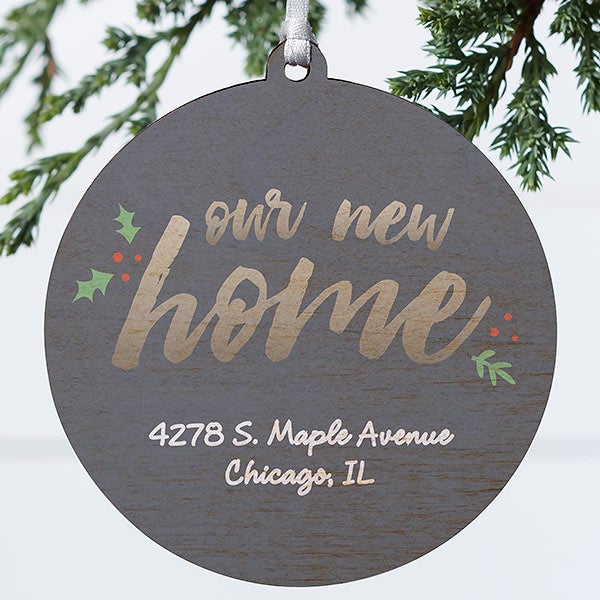Our New Home Personalized Ornaments - 19484