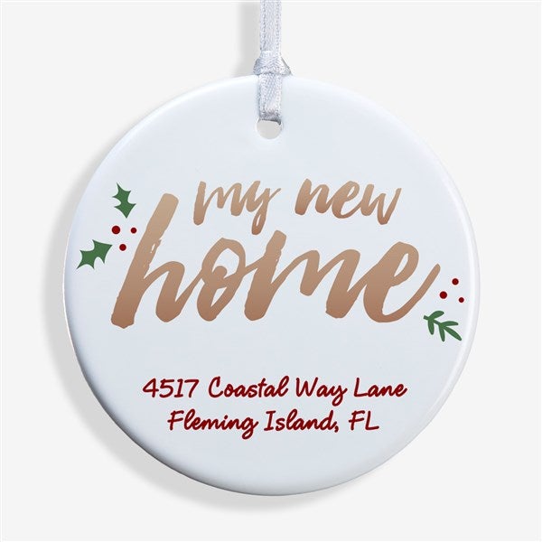 Our New Home Personalized Ornaments - 19484