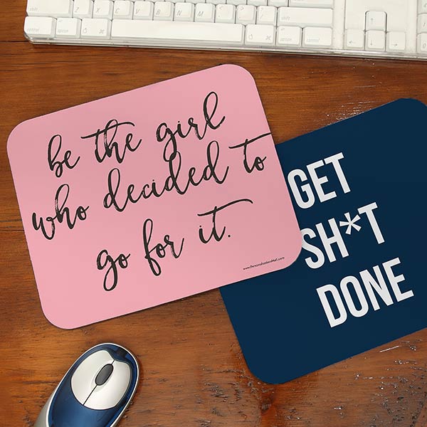 Personalized Mouse Pads - Office Expressions - 19516