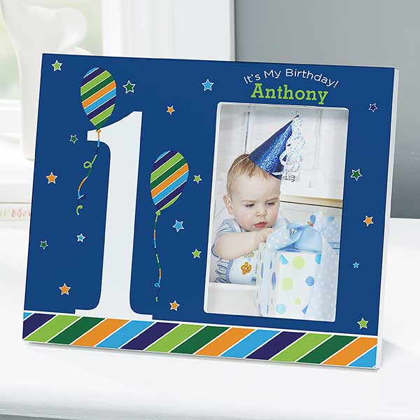 Personalized Birthday Picture Frames - Birthday Boy - 19529