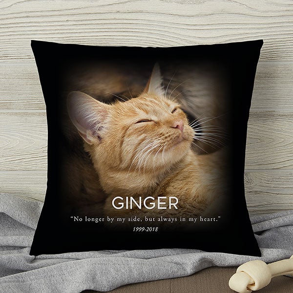 Personalized Photo Pillows - Pet Memorial - 19549