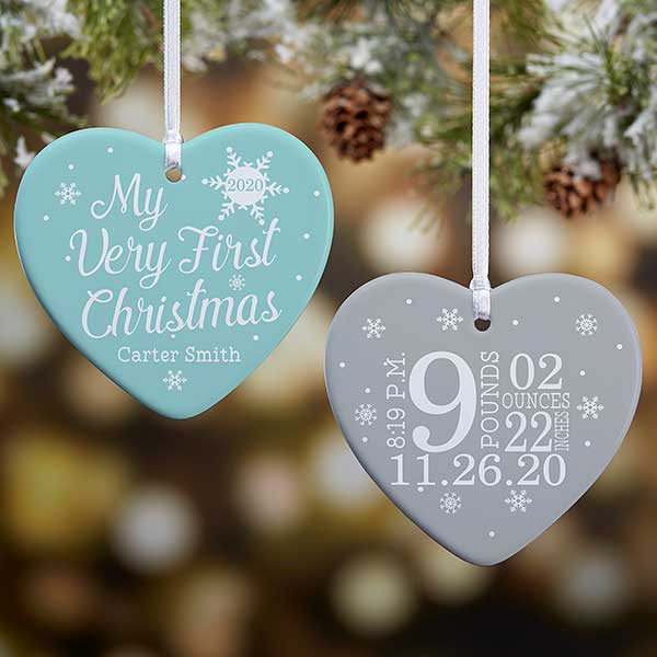 personalized baby ornament