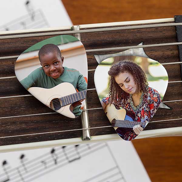 Custom Photo Guitar Picks 2 Photos