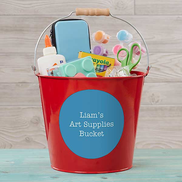 Personalized Mini Metal Party Favor Buckets - 19577