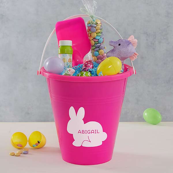 Personalized Easter Bags buckets for kids baskets