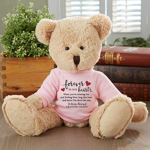 teddy bear for loss of loved one