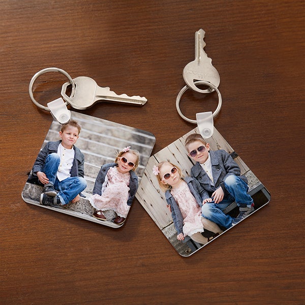 Photo Keychain Engraved Personalized Picture Keychain Photo Keychain Personalized Custom Photo Keychain Photograph Keychain