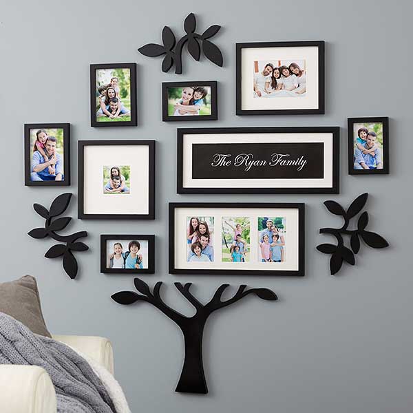 Wallverbs™ Our Family Personalized Picture Frame Photo Tree