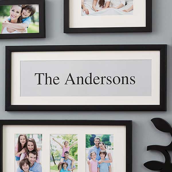 Wallverbs Family Tree Personalized Picture Frame Set