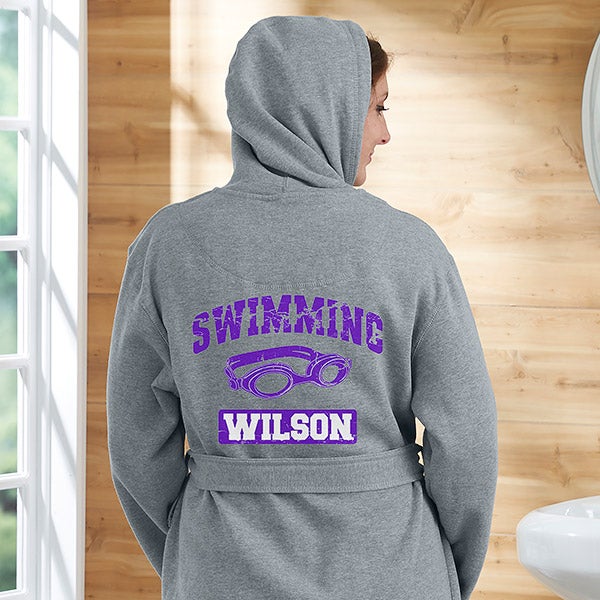 Personalized Sweatshirt Robes - Sports Designs - 19814