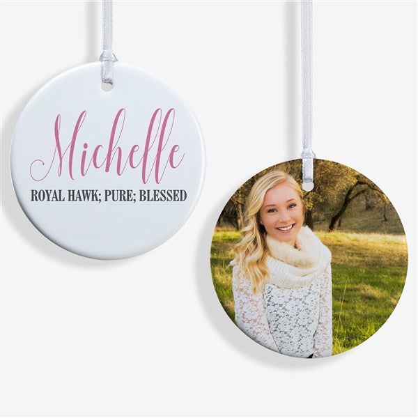 Personalized Ornaments - Name Meaning - 19877
