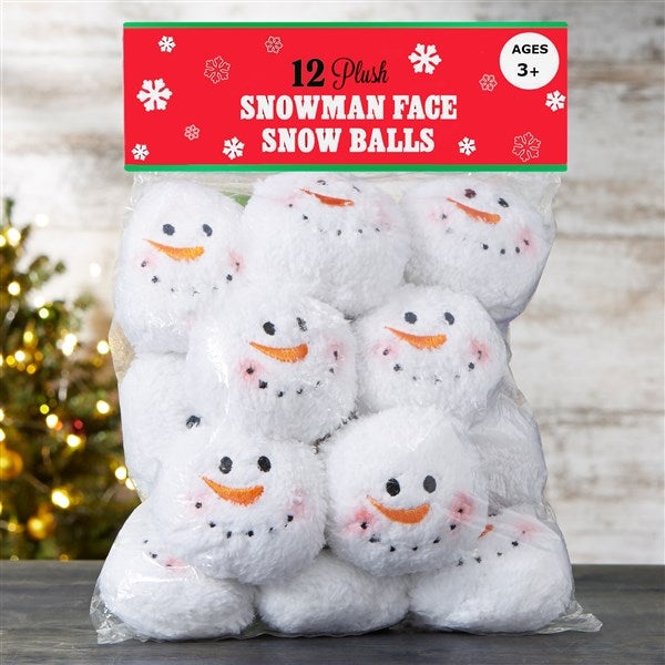 Fake Indoor Snowballs - 15 Count Package - 19958