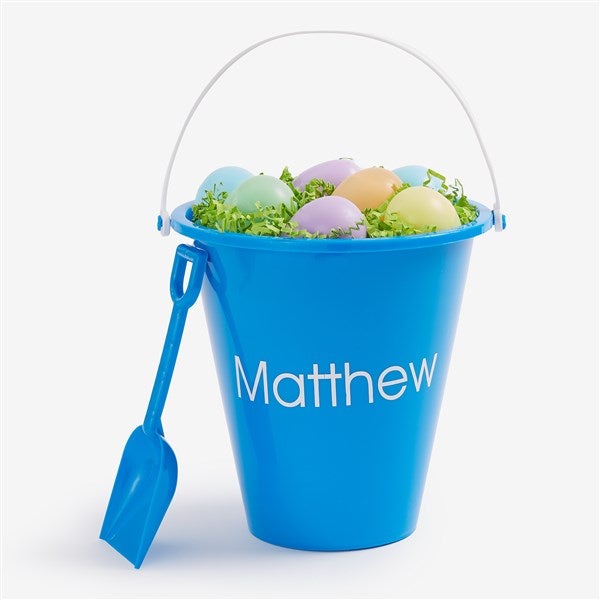 Personalized Sand Toys - Easter Bucket & Shovel - 19974