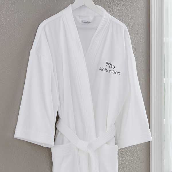 Mr & Mrs Personalized Robes For Couples - 20083