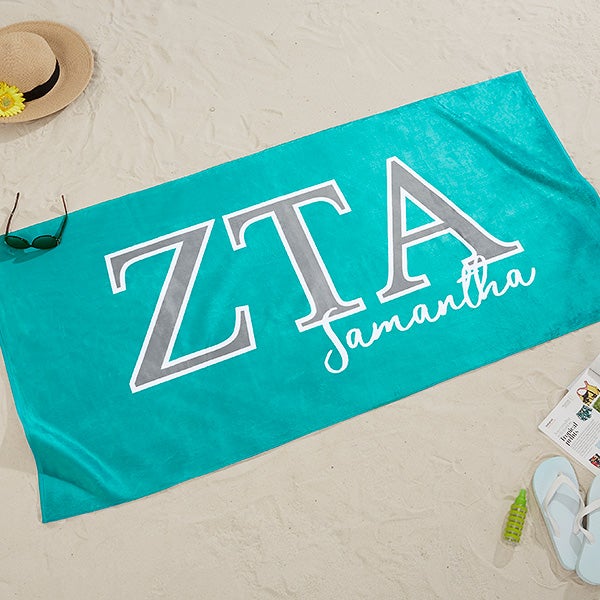personalized swim towels