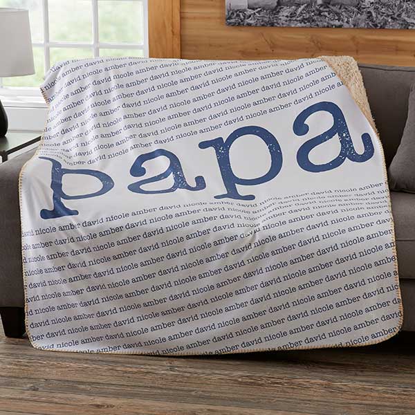 Our Special Guy Personalized Blankets For Men - 20103