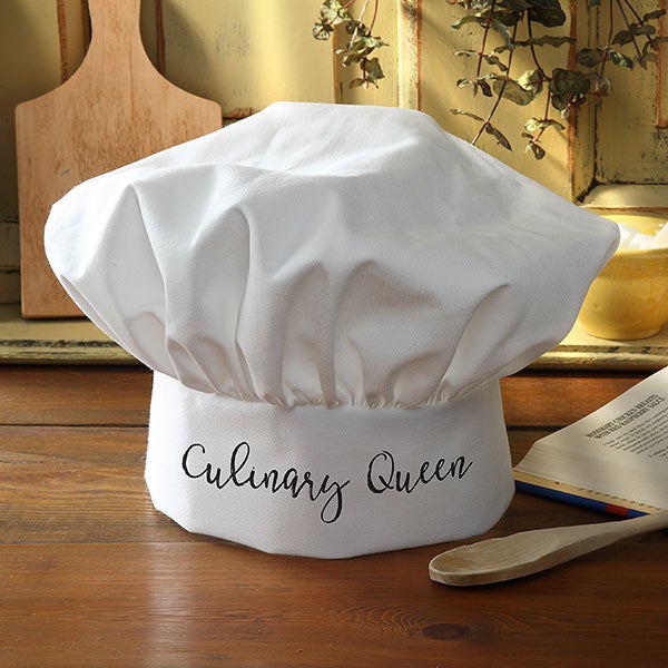 Personalized Chef Hat Add Any Text