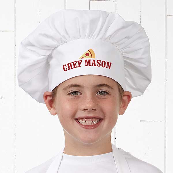 The Pizza Maker Personalized Kids Apron & Chef Hat - 20139