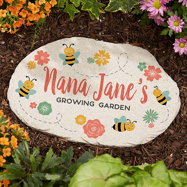 Personalized Garden Stones - Grandma's Growing Garden - 20169