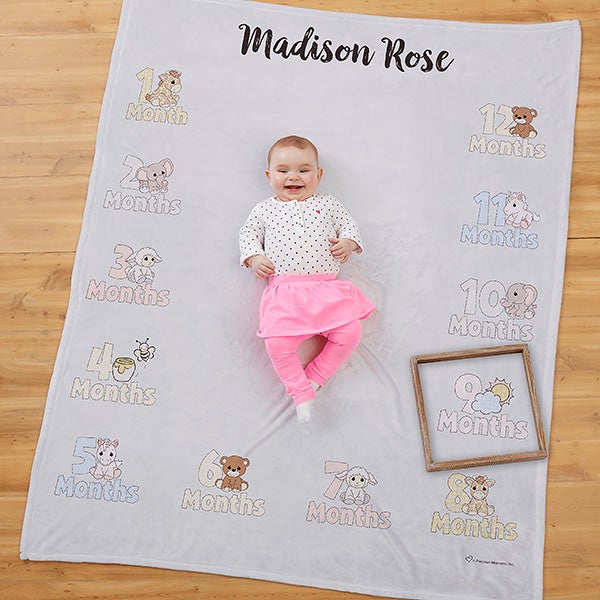 milestone blanket personalized