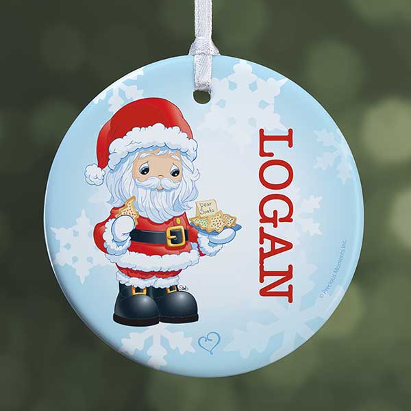 Personalized Precious Moments Santa Christmas Ornament - 20188