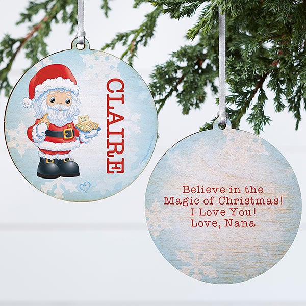 Personalized Precious Moments Santa Christmas Ornament - 20188