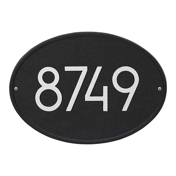 Personalized Address Plaque - Hawthorne - 20259D