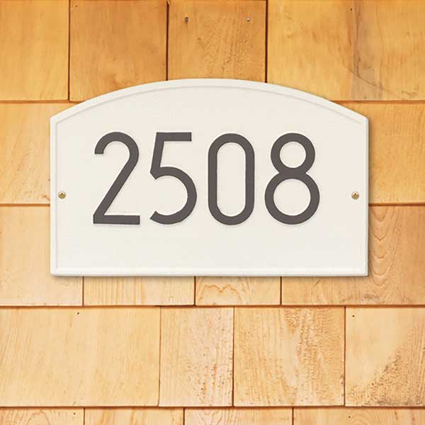 Personalized Address Plaque - Legacy - 20260D