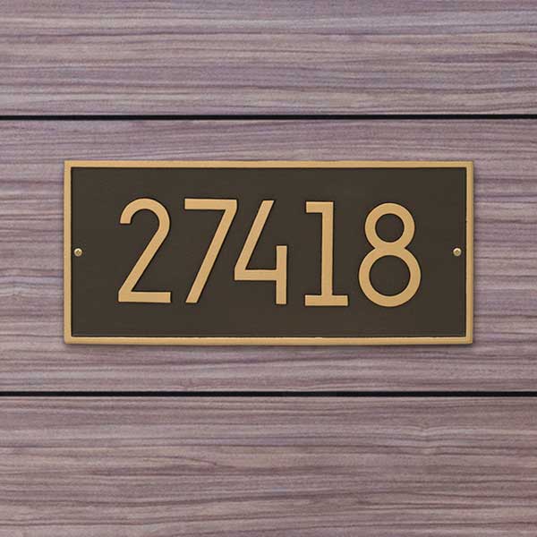 Personalized Address Plaque - Hartford - 20261D
