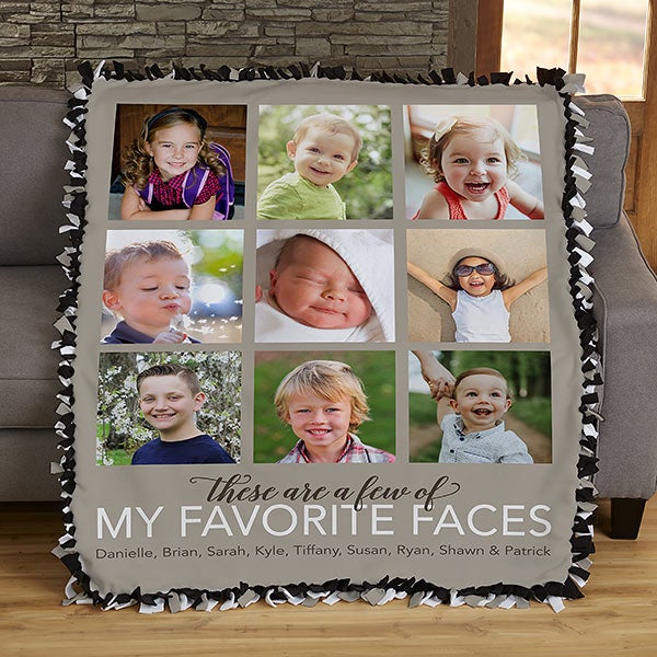 Custom online tie blankets