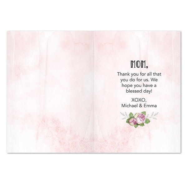 Personalized Greeting Card - Happy Mother's Day