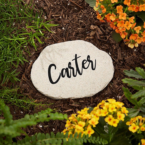 Personalized Garden Stones - Our Mom Rocks - 20467