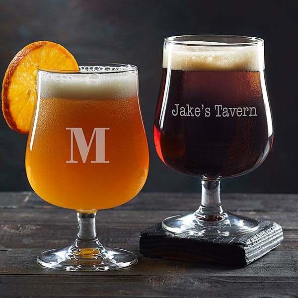 Personalized Beer Glasses - Classic