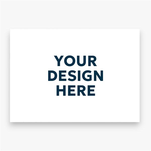 Personalized Logo Flat Card  - 20547