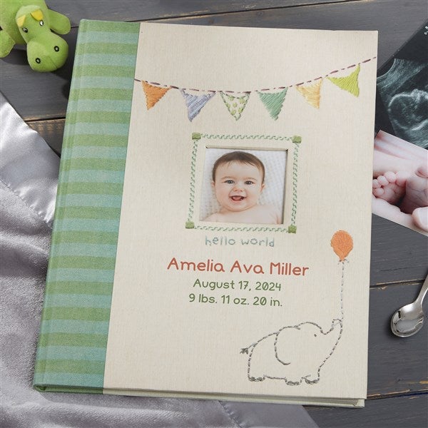 Baby Photo Album, Self-adhesive Baby Memory Book, Personalized