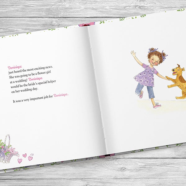 Personalized Flower Girl Book The Most Special Flower Girl