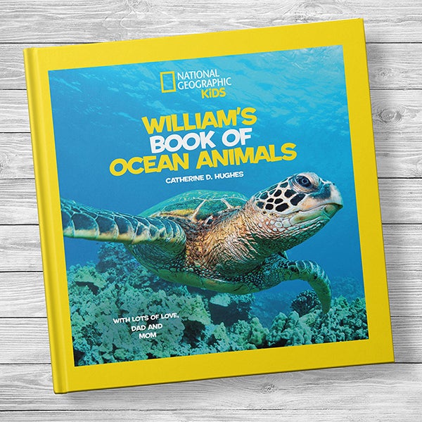 National Geographic Personalized Kids Book of Ocean Animals