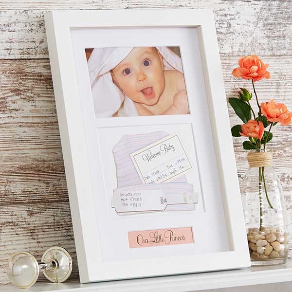 Baby Memento Shadow Box Keepsake Picture Frame Baby Memento Shadow Box Keepsake Picture Frame 20865