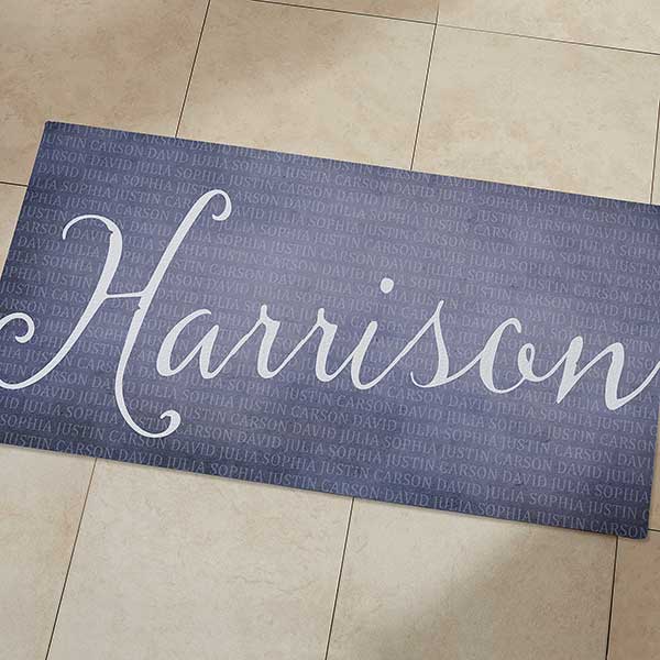 Together Forever 24x48 Personalized Kitchen Mat For The Home