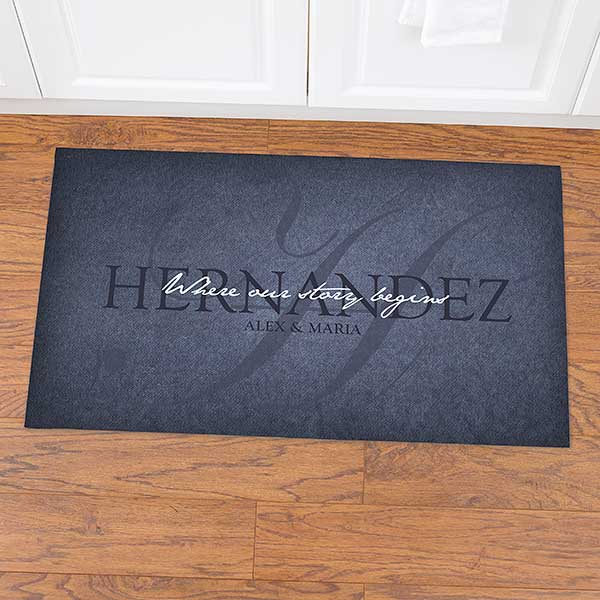 Personalized Kitchen Mats - The Heart Of Our Home - 20896