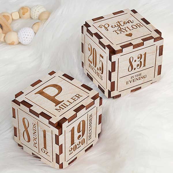 wooden baby gifts
