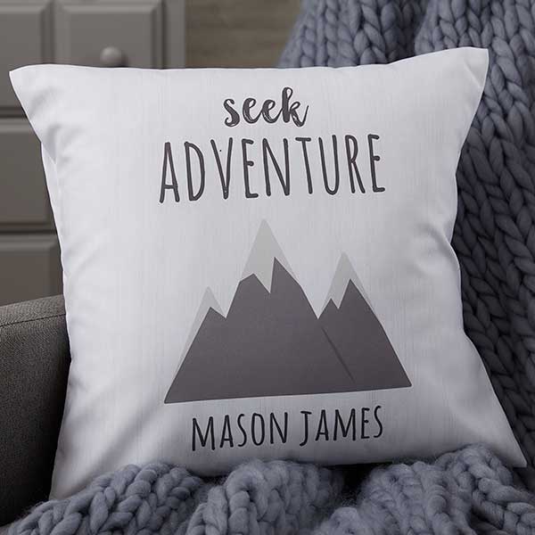 Woodland Adventure Personalized Baby Pillows - 21043