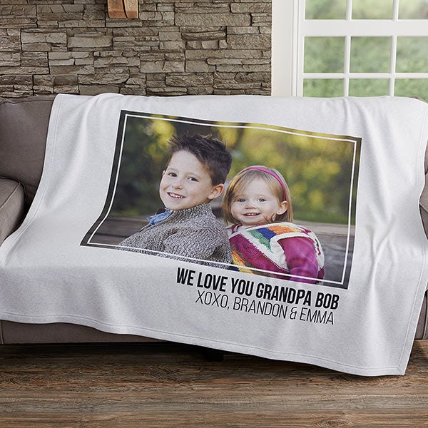 Photo Collage Personalized Blankets For Him - 21050