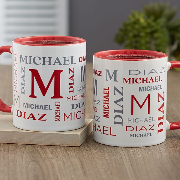 Notable Name Personalized Coffee Mugs - 21063