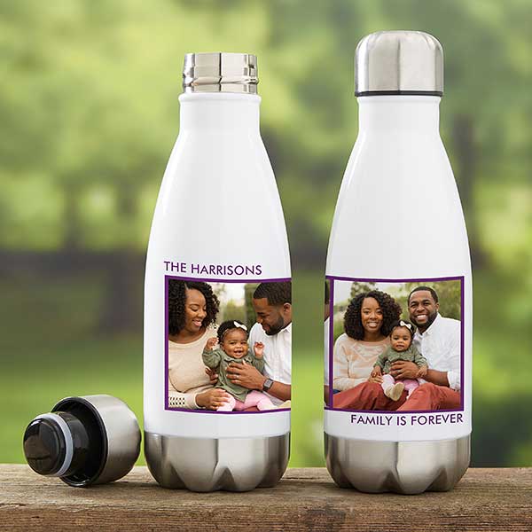 Personalized Insulated Photo Water Bottles - 21075